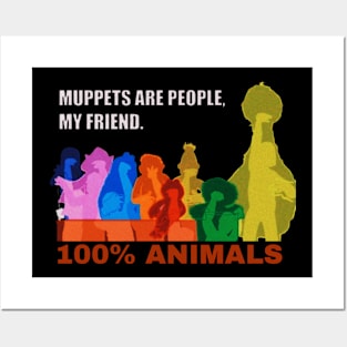 muppets : are people  is my friend Posters and Art